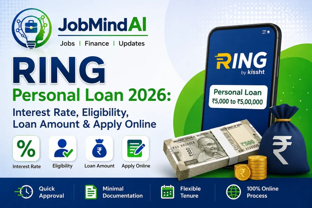 RING Personal Loan 2026: Interest Rate, Eligibility, Loan Amount and Apply Online